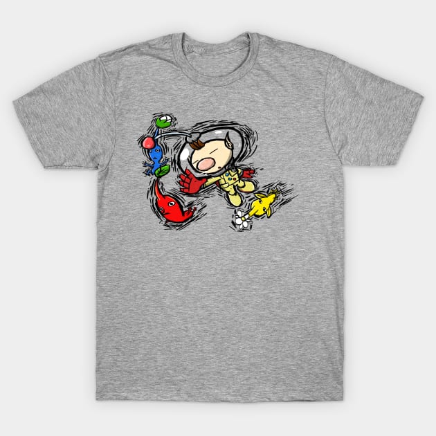 Captain Olimar T-Shirt by Hawke525